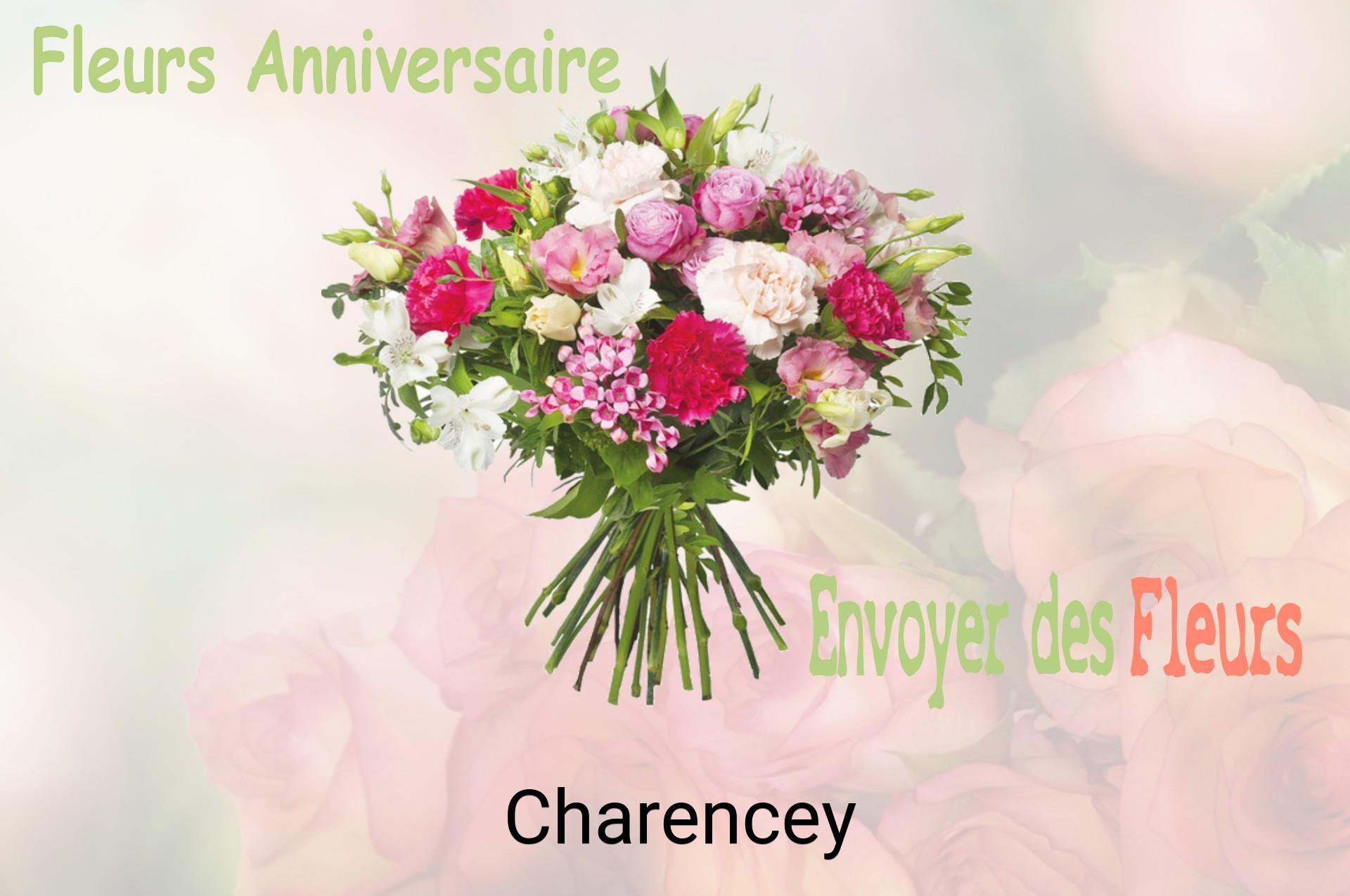 Bouquet de fleurs d’anniversaire livré à Charencey