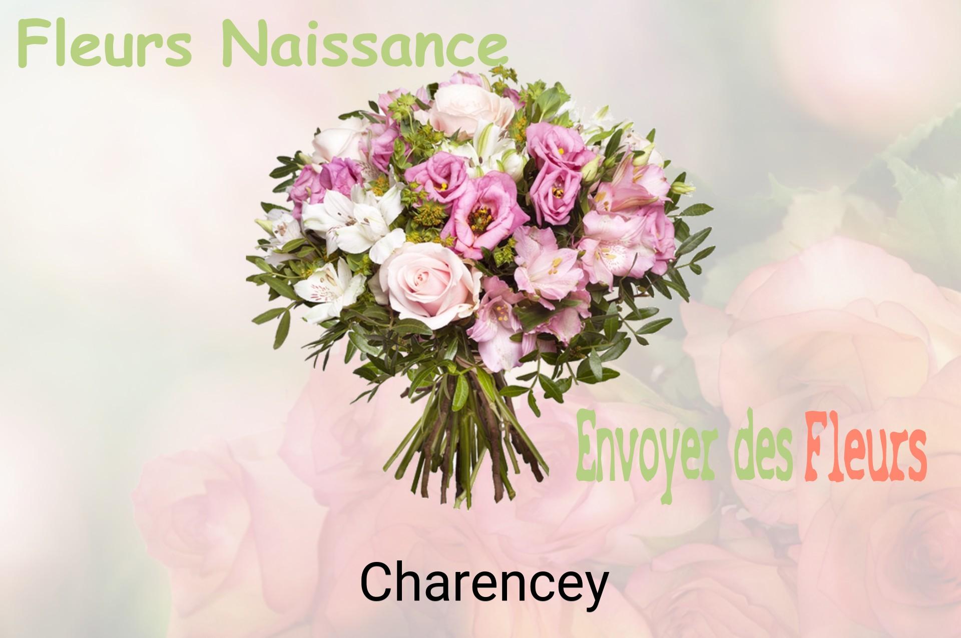 Bouquet de fleurs de naissance livré à Charencey